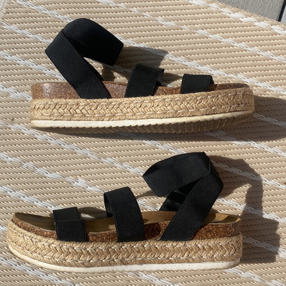 Steve Madden Platform Espadrilles Size 10 - image 7